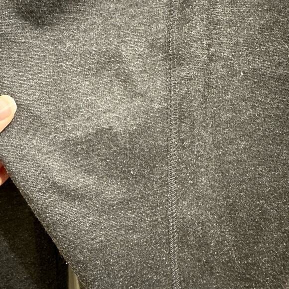 Cremieux Dark Gray Thick Back-Seam Leggings Soft Basic Small S Cozy - Picture 3 of 6